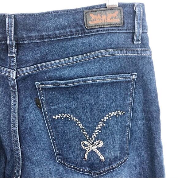 Levi’s Perfectly Slimming High Rise 512 Studded 12 - Picture 11 of 16